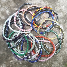 Load image into Gallery viewer, Stone bead bracelets