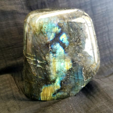 Load image into Gallery viewer, Labradorite polished free-shape (~3.5")
