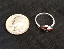 Load image into Gallery viewer, Garnet ring (size 7.5)
