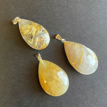 Load image into Gallery viewer, Crystal teardrop pendants
