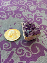 Load image into Gallery viewer, Amethyst cluster pendant
