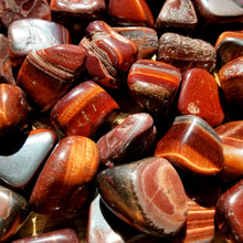 Load image into Gallery viewer, Red tiger's eye (tumbled)
